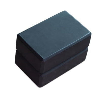Yoga Block High Density EVA Foam Blocks 2 Packs 9"x6"x3" Each, Supportive, Lightweight with Beveled Edges for Yoga, Pilates, and Meditation