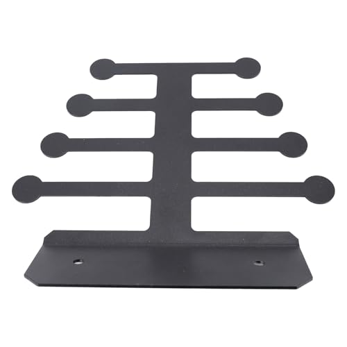Rengue Fitness Band Rack Wall Mount Exercise Band Holder Wall Mounted Gym Storage with Iron Design for Resistance Bands Jump Ropes Ankle Straps Accessories Home Commercial Garage Gym