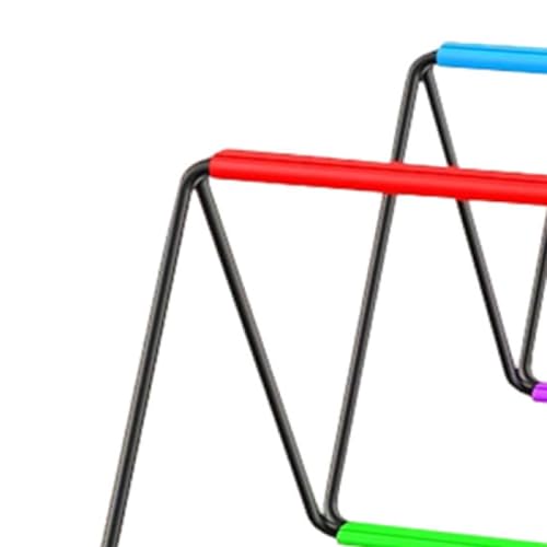 Agility Ladder, Football Ladder, Foldable Jumping Hurdles, Agility Training Equipment for Foot Exercises - size: 20 Grids