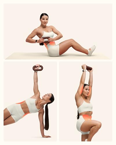 BetterMe Sculpt Weight Loop – Ergonomic Hand Weights for Pilates, Barre & Home Workouts – Weighted Ring for Strength Training & Toning