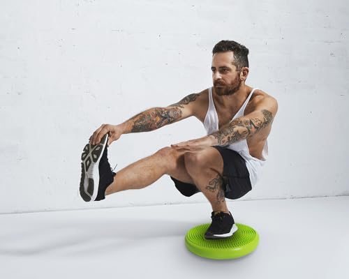 Wobble Cushion Balance Disc - Wobble Disc & Wiggle Seat, Balance Pads for Physical Therapy, Wobble Disk, Sensory Room Equipment - Wobble Seat - color: Blue
