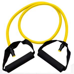 Balego Resistance Tubing with Handles - color: Yellow, size: Light