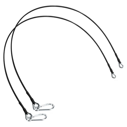 10" Gym Cable Extension Compatible with Bowflex Home Gym Accessories,for LAT/Tricep Pull Down and Leg Extensions Machine - size: 39'' 2PCS