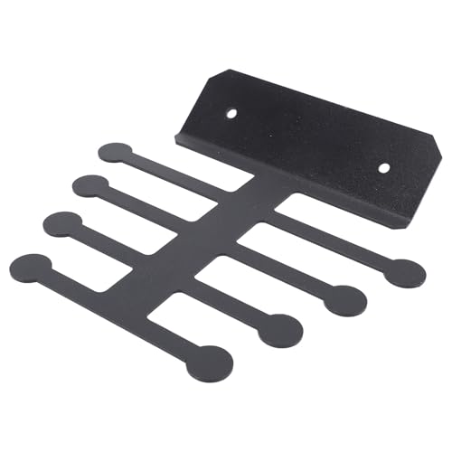 Rengue Fitness Band Rack Wall Mount Exercise Band Holder Wall Mounted Gym Storage with Iron Design for Resistance Bands Jump Ropes Ankle Straps Accessories Home Commercial Garage Gym
