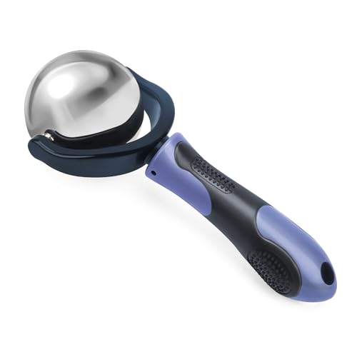 Cold Massage Roller Ball, Cold Therapy Relief, Portable Fitness Ice Roller Ball with Handle, Great Tool for Back/Neck Pain (Blue) - color: Blue