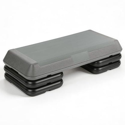 ZENY Exercise Aerobic Stepper Platform 28.5'' Adjustable Aerobic Step with 4 Risers, Fitness and Workout Stepper for Home Gym