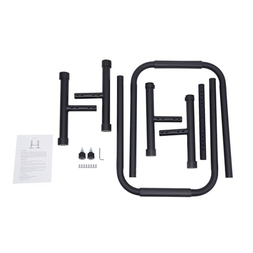440lbs Adjustable Dip Bar, Heavy Duty Calisthenics Dip Station with Adjustable Parallel Dip Bars, Home Dip Stand Body Press Bar Parallel Bars Dip Equipment for Calisthenics, Strength Training