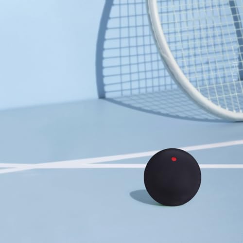 Toddmomy 1pc Squash Balls Single Dot Trainning Squash Ball Professional high Elasticity Resistant to Play for Beginners and Training