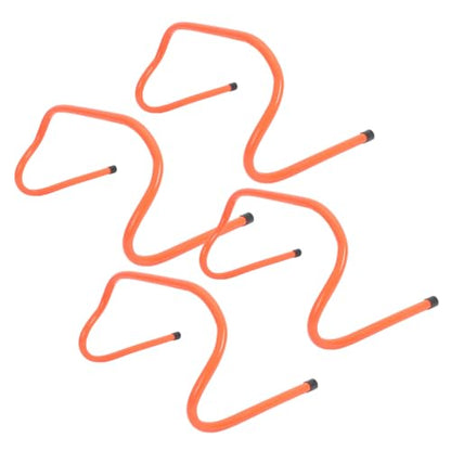 4Pcs Plastic Training Hurdles for Track Agility Speed Equipment Abs Base Outdoor Sports Soccer Fitness