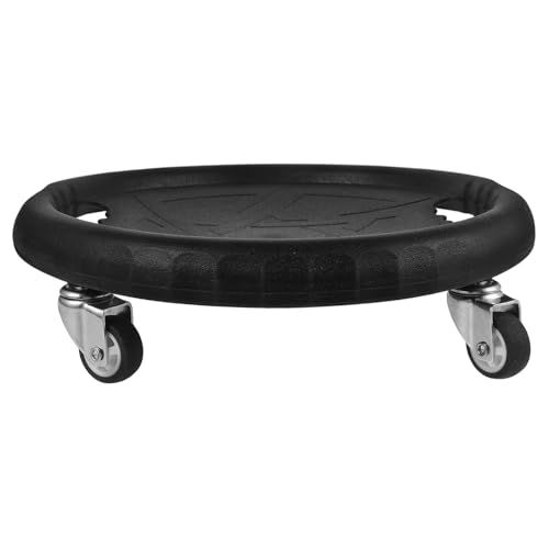 GANAZONO Abdominal Training Disc and Core Sliders Set, Black Fitness Sliding Plate for Belly Rolling, Quiet Exercise Device for Women’S Core Strength and Ab Workout at Home