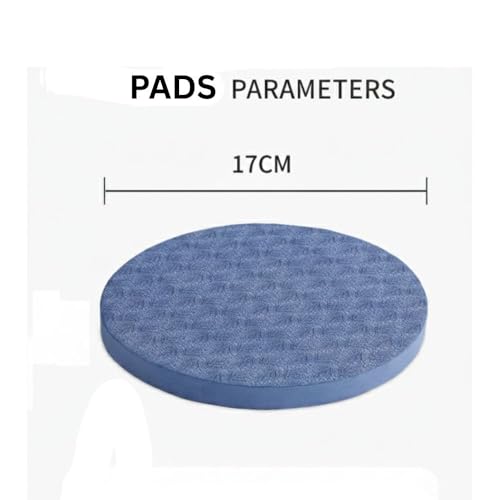 Ab Roller Mat & Knee Pad Set – Thick Non-Slip Foam Knee Pads for Ab Wheel Workouts, Arch-Shaped Exercise Pad Protects Knees & Floor, Core Training Home Gym Equipment, 2 Pack