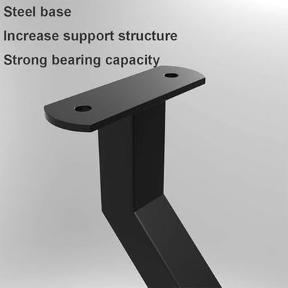 Wall-Mounted Pull-Up Bar, Heavy-Duty Steel Fitness Bar With Non-Slip Handles, Multi-Grip Home Gym Equipment, Supports 250kg Load