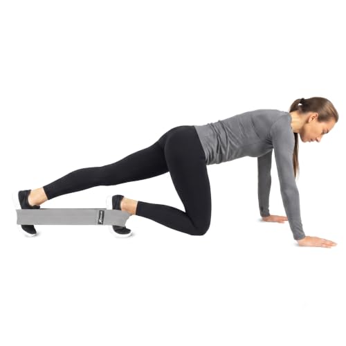 ProsourceFit Loop Resistance Bands Set of 3, 2-inch Wide for Leg Exercises and Physical Therapy