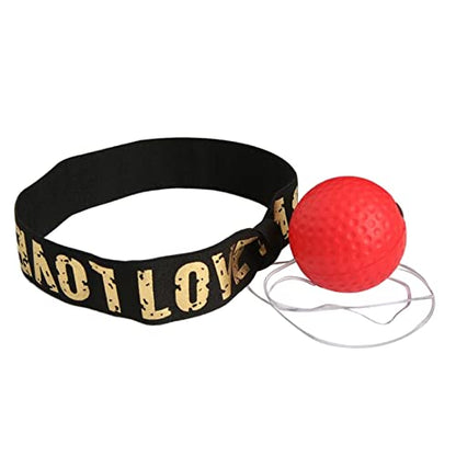 Colaxi Boxing Reflex Ball Headband Set Reflex Ball on String with Headband Punching Speed Adjustable for Workout Home Gym Women Men…