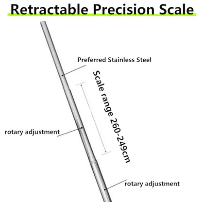 Adjustable Height Jump Trainer, Floor Standing Vertical Training Equipment, Measurement, Stable Base, Measurement Aid ()