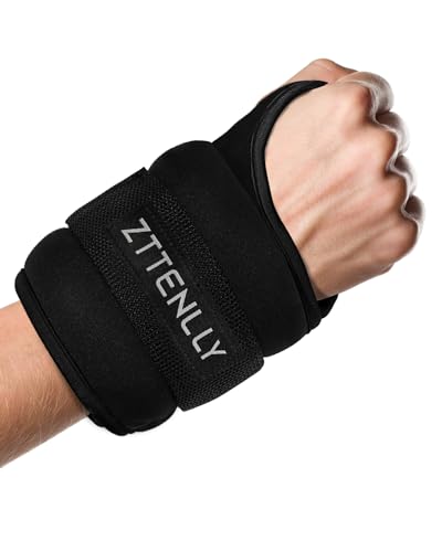 Wrist Weights Sets of 2 - Adjustable Size - 1lbs*2/2lbs*2/3lbs*2 Thumb Loops Lock Arm Hand Weights Sets for Women & Men - Suitable for Walking, Physical Therapy, Running, Yoga, and Aerobics - color: B. Black - 2 LB × 2