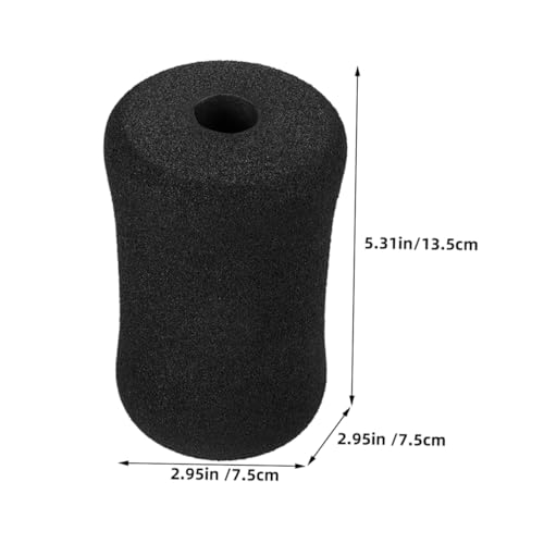 10pcs Gym Roller Foam Pads Replacement for Exercise Firm High Density Back Pad Ab Training Accessory Leg Extension Machine Cover