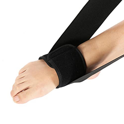 Stretching Exercise Strap, Foot Drop Plantar Ankle Training Belt, Strength Exercise Resistance Bands, 3.3 Feet Long