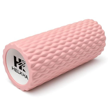Pink Foam Roller-Medium Soft Density Muscle for Muscle Recovery, Yoga, Pilates & Physical Therapy