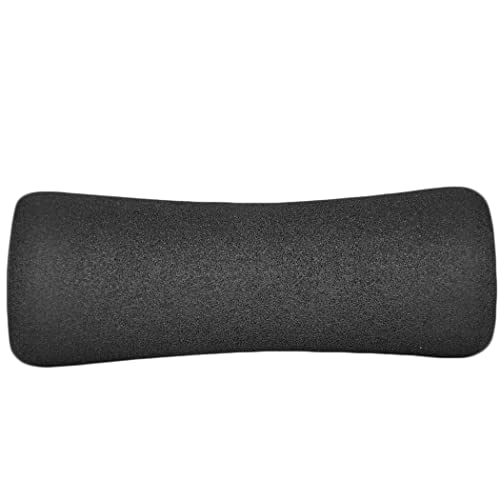 Foam Foot Pads Rollers Two Pair for Home Gym Exercise Machines Equipments Replacements with 1 Inch(2.5cm) Rod (Foam 8.66" X 3.15" Od X 0.87" Id) - color: Foam 8.66" X 3.15" Od X 0.87" Id