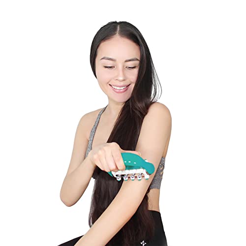 Coolife Fascia Release and Cellulite Remover Muscle Massage Roller, Mini Trigger Point Myofascial Deep Tissue Release Body Massager Tool for Men and Women