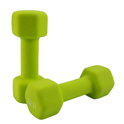 Saorzon Dumbbells Set of 2 Exercise Fitness Dumbbell for Home Gym Free Weights Hand Hex Dumb Bells