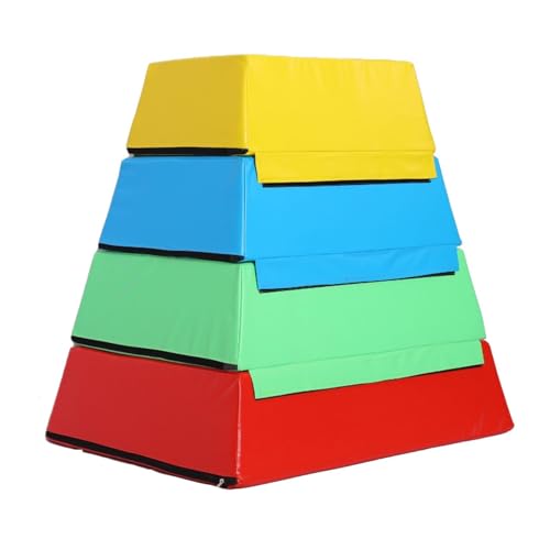 Jump Box Fitness Training Equipment Foam Enhanced Box Suitable for Stackable Soft Foam Jump Box Family Gym and Children's Exercise Jump Box - size: 80*45*20*65cm(31*18*8*26in)