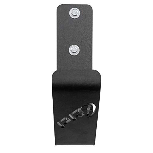 PRx Performance Exercise Rope Storage Hook, USA MADE Wall Mounted Battle Rope Holder, Home or Commercial Gym Accessory, Heavy Duty Steel, Black Powder Coated