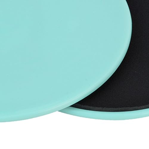 2PCS Core Sliding Discs, 7.0 in Dual Sided Exercise Sliders Sport Workout Turf for Carpet Hardwood Floor
