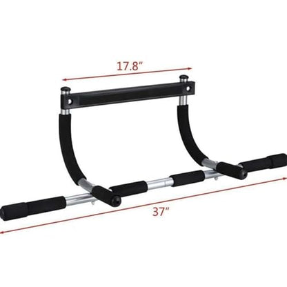Heavy Duty Pull Up Bar for Doorway–No Screws, Multiple Grip Chin Up Bar for Home Gym Multi-Function for Push-Ups,Sit-Ups