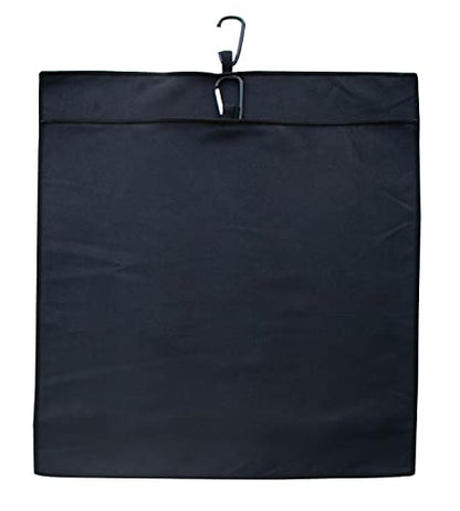 Unisex Sweat Absorbing Microfiber Handkerchiefs Quick Dry Sport Gym Towels 5 Pack - color: W02-xl 5pcs Black