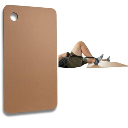 Heel Slide Board for Knee Knee Flexion – 28" PT-Designed Glide/Slide Board for Heel Slides, Knee Flexion & Range of Motion Exercises at Home – Sealed MDF, Non-Slip, Lightweight