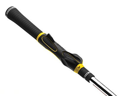 SKLZ Golf Grip Trainer, Club Attachment for Correct Hand Positioning and Muscle Memory, Fits Standard Grips from Driver to Wedge, Right-Handed, Compact Training Aid for Practice and Pre-Round Warm-Up