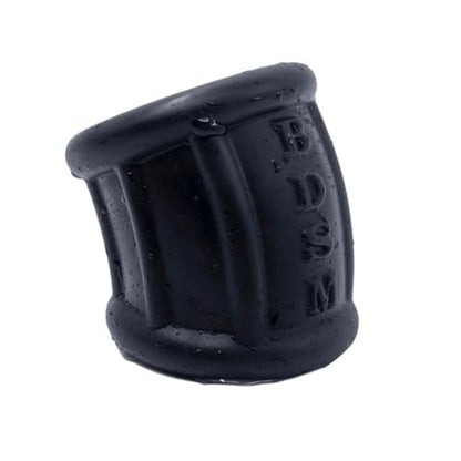 Silicone Cock Ring Ball Testicle Stretcher for Men-UFZ140(3pcs-Black) - color: 3pcs-black