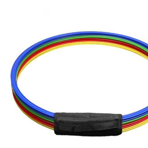 12 Pieces Agility Training Rings Soccer Training Rings Set Multicolor Workout