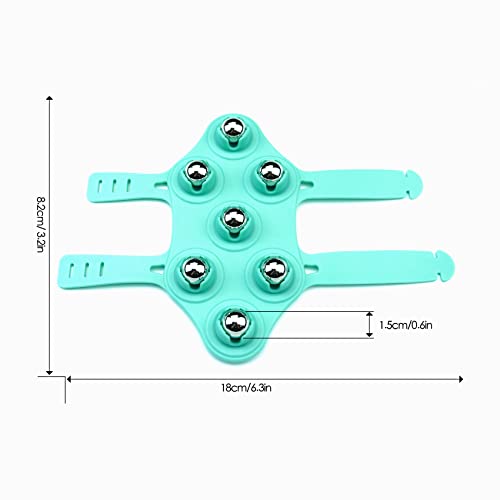 Massage Ball, Roller, Hand Held Massager, Therapy Ball, Back Massager, Trigger Point Ball, Foot Massage Ball, Green - color: Green