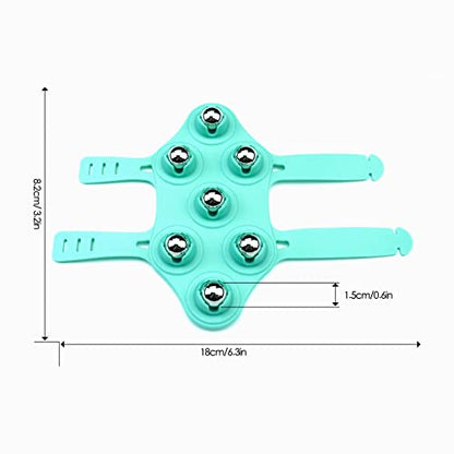 Massage Ball, Roller, Hand Held Massager, Therapy Ball, Back Massager, Trigger Point Ball, Foot Massage Ball, Green - color: Green
