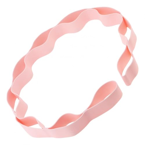 Stretching Strap with 10 Loops, 4cm Wide Food Grade Silicone Yoga Strap for Physical Therapy, Pilates & Flexibility Training, Non-Slip Full Body Stretch Band for Home Gym