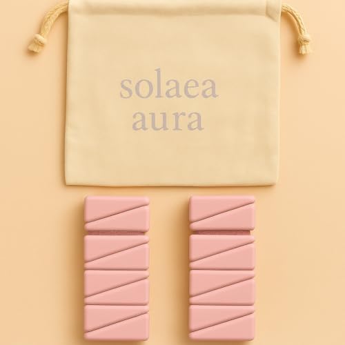 Solaea Adjustable Ankle & Wrist Weights, 4lb Pair for Pilates & Yoga