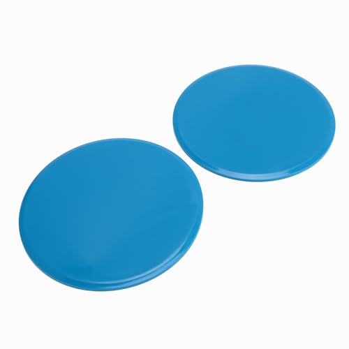 plplaaoo Exercise Core Sliders Compact Dual Sided Gliding Discs for Full Body Workout Build Functional Core Strength at Home or Gym ABS Material 7 Inch Diameter Set of 2