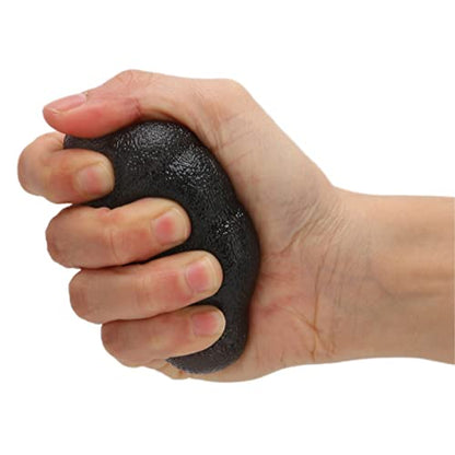 Finger Balls, Exerciser Grip Ball, Stress Balls, Hand Exercise Squeeze Ball Silicone Squeezer for Grip Strength(Grey)