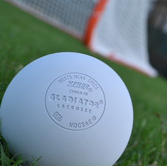 Gladiator Lacrosse Lacrosse Game Ball - color: White, size: 1 Ball