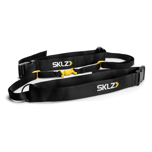 Adjustable Dual Agility Training Belt with Audible Feedback - Versatile Speed and Reaction Drill Trainer for Baseball, Softball, and Multi-Sport Agility