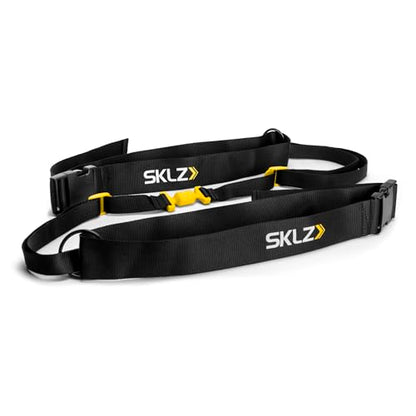 Adjustable Dual Agility Training Belt with Audible Feedback - Versatile Speed and Reaction Drill Trainer for Baseball, Softball, and Multi-Sport Agility