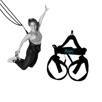 BUNGEE Harness Supports 25-95 kg Weight. Include the Harness & 1 Month Free Access to Videos, Music & Workouts - size: Large