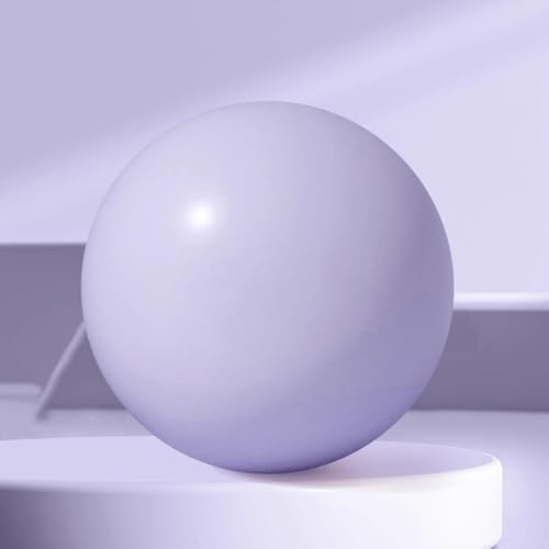 Pilates Ball, Non-Slip Yoga Fitness, Anti-Burst Small Exercise Ball - color: Purple