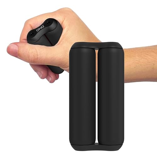 ONO Roller - Handheld Fidget Toy for Adults | Help Relieve Stress, Anxiety, Tension | Promotes Focus, Clarity | Compact, Portable Design (Black, Full Size - ABS Plastic) - size: Full Size, style: ABS Plastic - Black