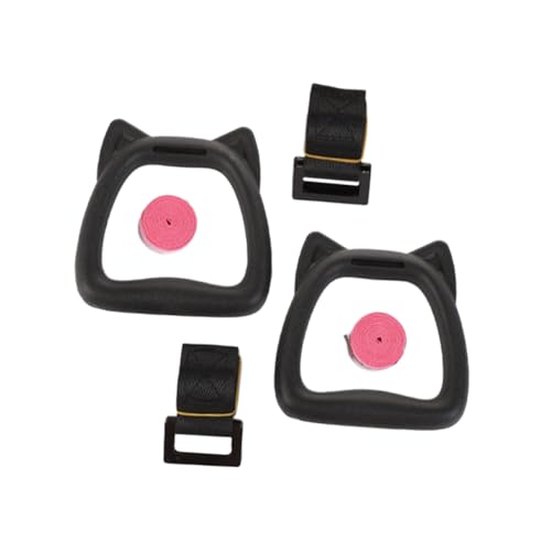 Sosoport Children's Gymnastic Rings with Adjustable Shoulder Straps Professional Indoor Fitness Equipment Set for Kids for Pull-ups and Training Workouts