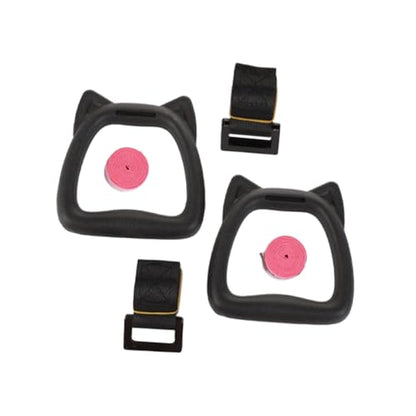 Sosoport Children's Gymnastic Rings with Adjustable Shoulder Straps Professional Indoor Fitness Equipment Set for Kids for Pull-ups and Training Workouts