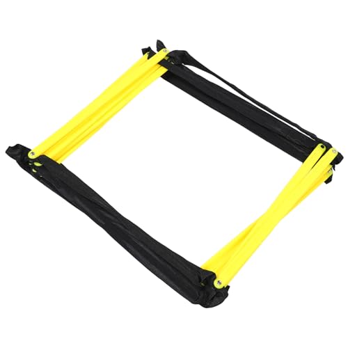ARTIBETTER Agility Ladder for Football and Soccer Training Multifunctional Foldable Speed Ladder with 9-Square Soft Rungs for Athlete Footwork and Agility Drills